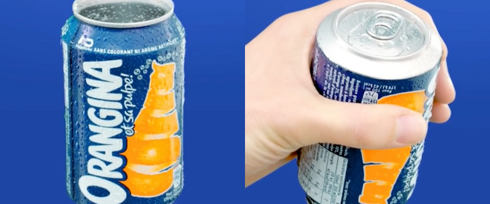 Orangina’s Ingenious Upside-Down Can Forces You to Mix Up the Pulp